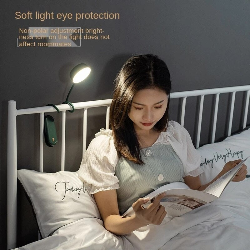 Creative Universal Hose Night Light Foldable Student Reading Eye Protection Lamp Bedside USB Charging LED Desk Lamp