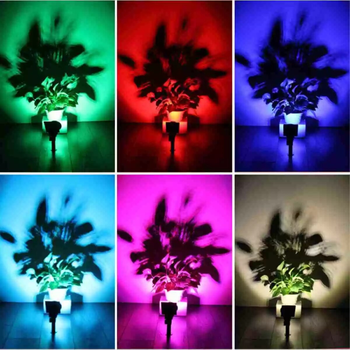 Solar Spotlights LED Outdoor Solar Lights Waterproof Garden Landscape Street Lawn Lamp Warm White RGB Spot Light for Dark Corner